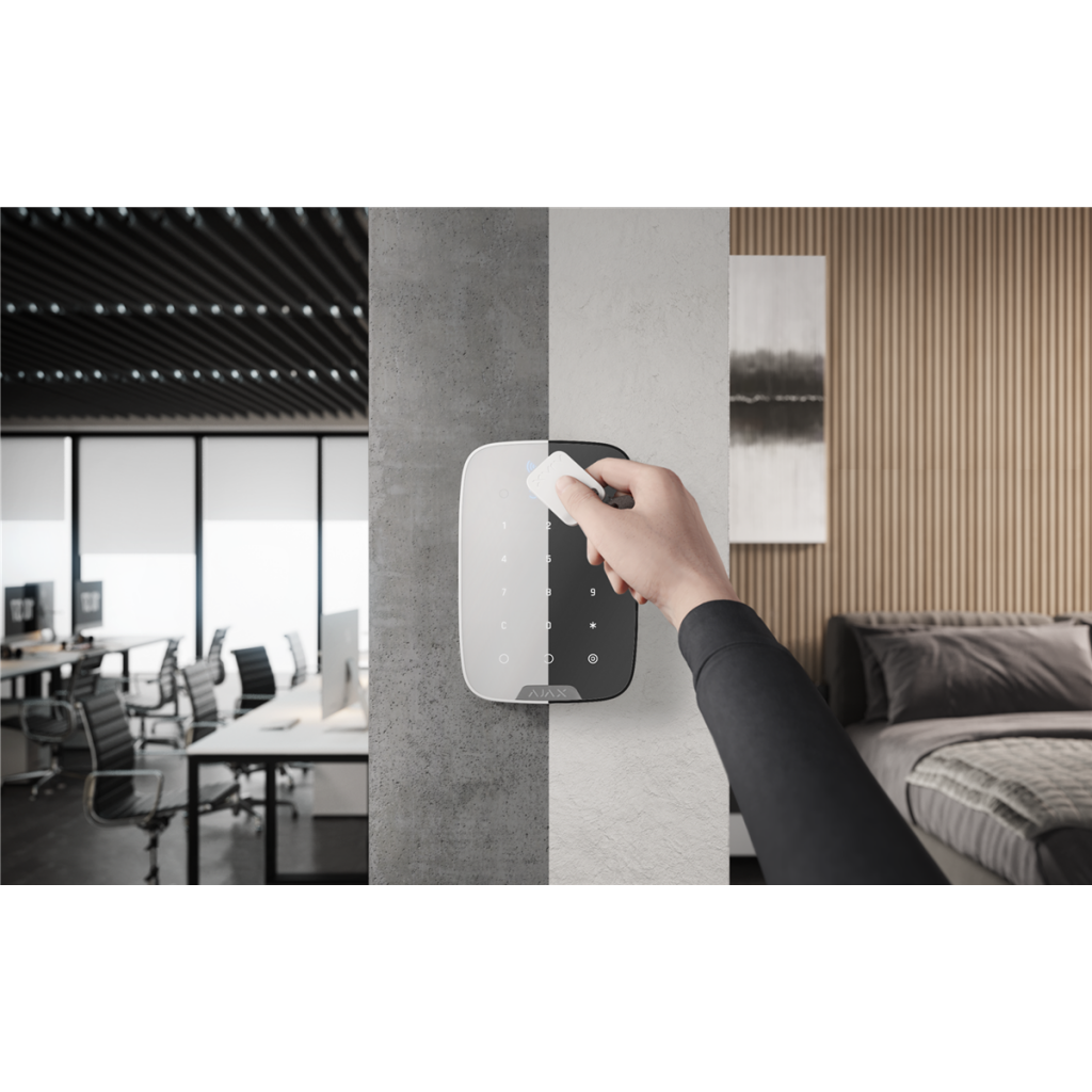 Ajax išmani belaidė namų apsaugos sistema signalizacija nuotolinis valdymas stebėjimo kameros bastionas komplektas starterkit rinkinys apsauga namams pakabukas rfid praėjim kontrolė valdymas priglausti